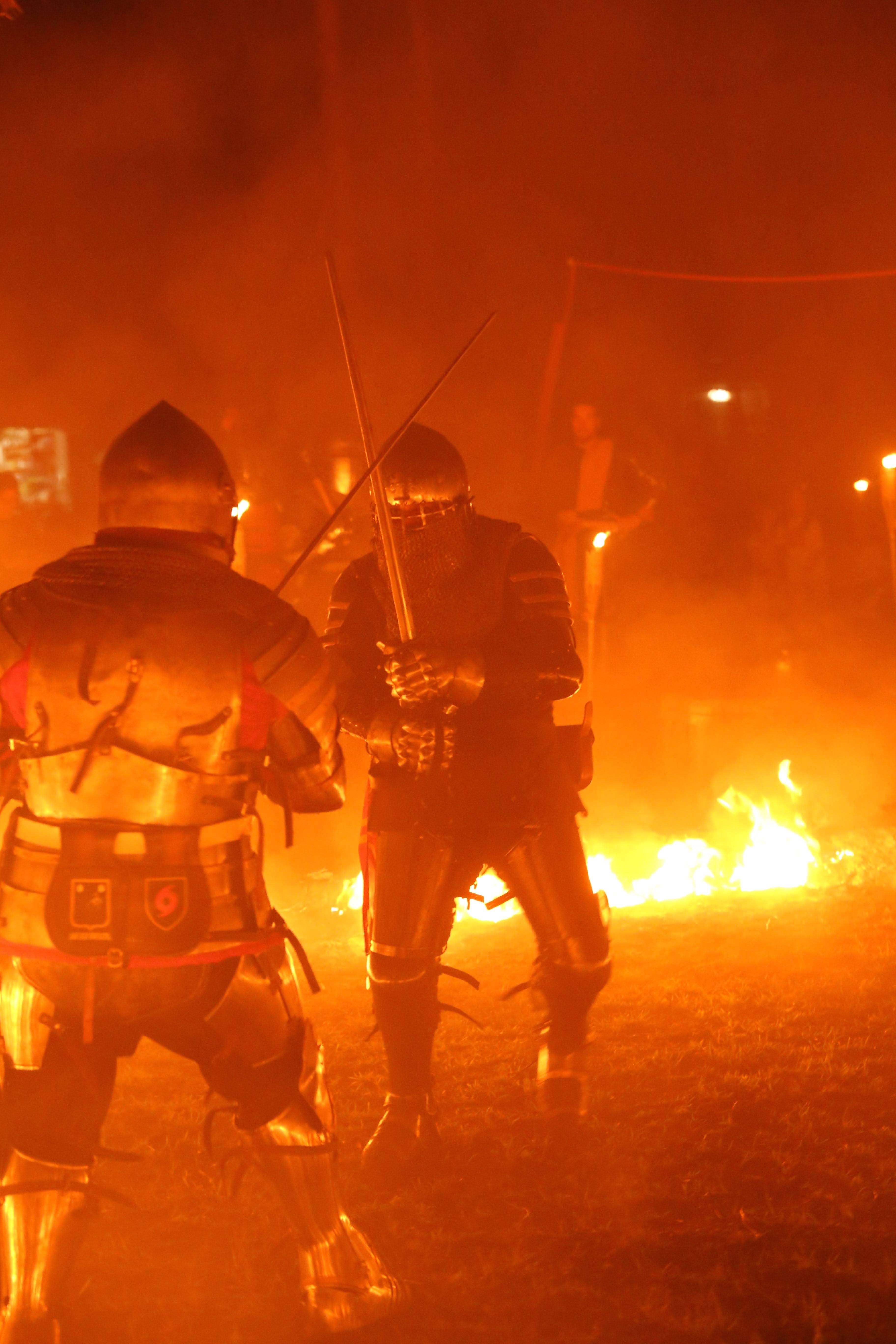Medieval Armored Combat - exhibit detail 1