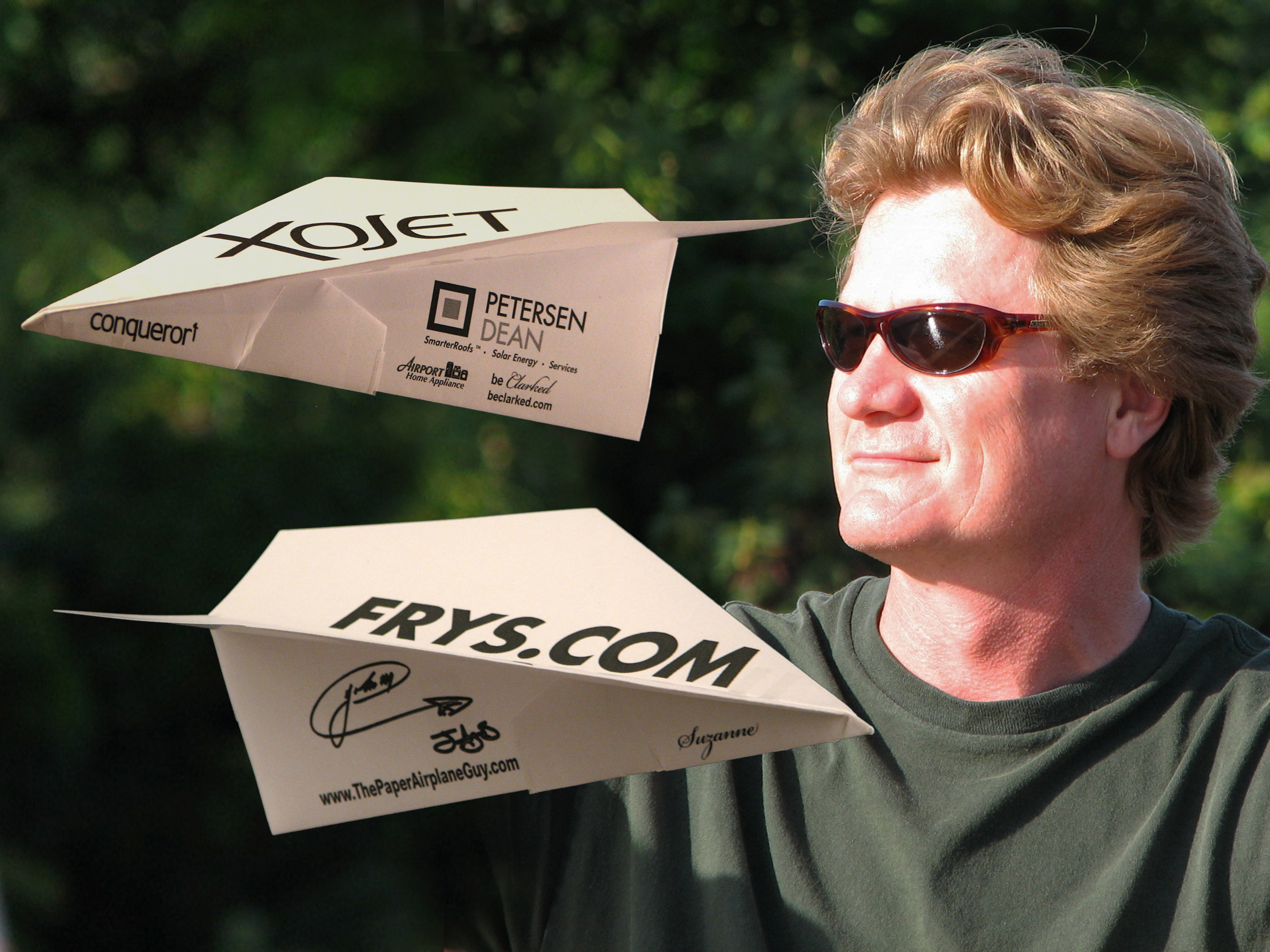 The Paper Airplane Guy - exhibit detail 2