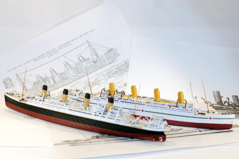 3D Printed and Painted Ships and memorabilia. project image