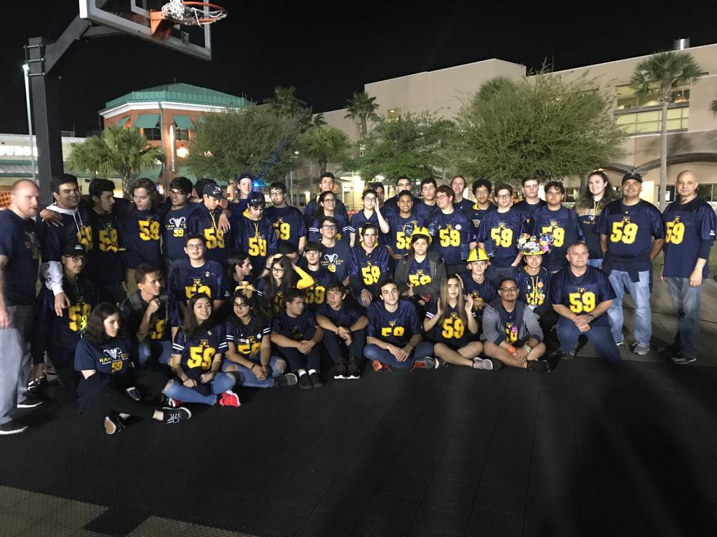 Miami Coral Park Robotics club Ramtech project image